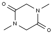 N,N'-DIMETHYL-2,5-PIPERAZINEDIONE Struktur