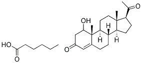 HYDROXY PROGESTERONE COPROATE Struktur