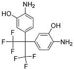 BIS(3-HYDROXY-4-AMINOPHENYL)-HEXAFLUOROPROPAN, 2,2- Struktur