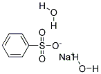 BENZENESULFONIC ACID, SODIUM SALT DIHYDRATE Struktur