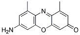 7-AMINO-1,9-DIMETHYL-PHENOXAZIN-3-ONE Struktur