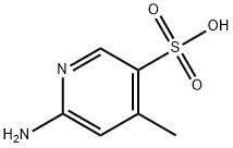 6-AMINO-4-METHYLPYRIDINE-3-SULFONIC ACID Struktur