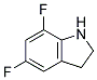 5,7-DIFLUOROINDOLINE Struktur