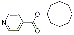 4-PYRIDINECARBOXYLIC ACID CYCLOOCTYL ESTER Struktur