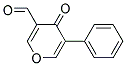 4-OXO-5-PHENYL-4H-PYRAN-3-CARBALDEHYDE Struktur