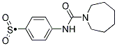 4-[(AZEPANE-1-CARBONYL)-AMINO]-BENZENESULFONYL Struktur