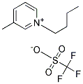 3-METHYL-N-BUTYLPYRIDINIUM TRIFLUOROMETHANESULFONATE Struktur