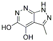 3-METHYL-1H-PYRAZOLO[3,4-C]PYRIDAZINE-4,5-DIOL Struktur