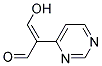 3-HYDROXY-2-PYRIMIDIN-4-YLACRYLALDEHYDE Struktur