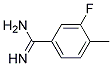 3-FLUORO-4-METHYLBENZAMIDINE Struktur