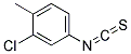 3-CHLORO-4-METHYLISOTHIOCYANATOBENZENE Struktur