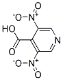 3,5-DINITRO-4-PYRIDINECARBOXYLIC ACID Struktur