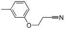 3-(M-TOLYLOXY)PROPIONITRILE Struktur