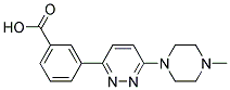 3-(6-(4-METHYLPIPERAZIN-1-YL)PYRIDAZIN-3-YL)BENZOIC ACID Struktur