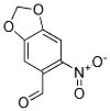 6-NITRO-1,3-BENZODIOXOLE-5-CARBALDEHYDE, TECH Struktur