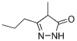 4-METHYL-3-PROPYL-4,5-DIHYDRO-1H-PYRAZOL-5-ONE, TECH Struktur