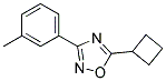 5-CYCLOBUTYL-3-(3-METHYLPHENYL)-1,2,4-OXADIAZOLE, TECH Struktur