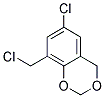 6-CHLORO-8-CHLOROMETHYL-4H-BENZO[1,3]DIOXINE Struktur