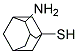 4-AMINOADAMANTANE-1-THIOL Struktur