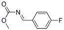 (4-FLUORO-BENZYLIDENE)-CARBAMIC ACID METHYL ESTER Struktur