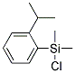 -(CHLORODIMETHYLSILYL)CUMENE Struktur