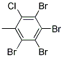 TETRABROMO-O-CHLOROTOLUENE Struktur