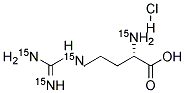 L-ARGININE-15N4 HCL (97%CP) 98+% 15N Struktur