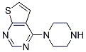 4-PIPERAZINOTHIENO[2,3-D]PYRIMIDINE Struktur