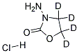 3-AMINO-2-OXAZOLIDONE-D4 HYDROCHLORIDE >95% Struktur