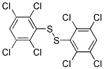 DI(2,3,5,6-TETRACHLOROPHENYL) DISULPHIDE Struktur