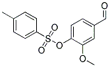 4-FORMYL-2-METHOXYPHENYL 4-METHYLBENZENESULPHONATE Struktur