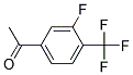 3'-FLUORO-4'-(TRIFLUOROMETHYL)ACETOPHENON Struktur