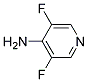 4-AMINO-3,5-DIFLUOROPYRIDIN Struktur