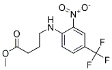 METHYL 4-[2-NITRO-4-(TRIFLUOROMETHYL)ANILINO]BUTYRAT Struktur