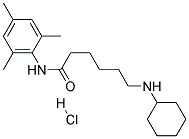 6-(CYCLOHEXYLAMINO)-N-MESITYLHEXANAMIDE HYDROCHLORIDE Struktur