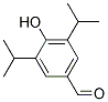 3,5-Diisoprpyl-4-hydroxybenzaldehyde Struktur