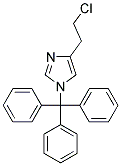 4-(2-Chloroethyl)-1-Trityl-1h-Imidazole Struktur