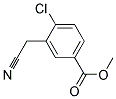 3-Cyanomethyl-4-Chorobenzoic Acid Methyl Ester Struktur