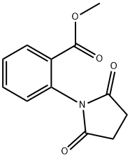 Methyl 2-(2,5-dioxopyrrolidin-1-yl)benzoate Struktur