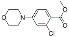 Methyl 2-chloro-4-morpholin-4-ylbenzoate Struktur