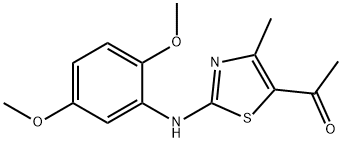 5-Acetyl-2-[(2,5-dimethoxyphenyl)amino]-4-methyl-1,3-thiazole price.