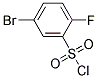 5-Bromo-2-fluorobenzenesulphonyl chloride Struktur