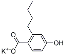 POTASSIUM BUTYLPARABEN Struktur