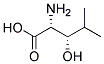 (2R,3S)-2-amino-3-hydroxy-4-methyl-valeric acid Struktur