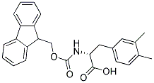 Fmoc-3,4-Dimethy-D-Phenylalanine Struktur