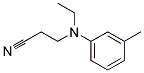 N-Ethyl-N-betacyaNoethyl-M-toluidiNe Struktur