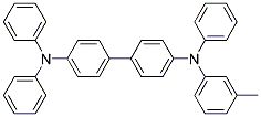 N,N,N'-Triphenyl-N'-(3-methylphenyl)benzidine Struktur