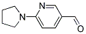 6-(1-PYRROLIDINO)PYRIDINE-3-CARBOXALDEHYDE Struktur