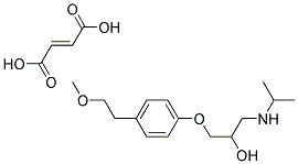 METOPROLOL FUMARATE USP(CRM STANDARD) Struktur