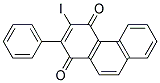 3-IODO-2-PHENYL-PHENANTHRENE-1,4-DIONE Struktur